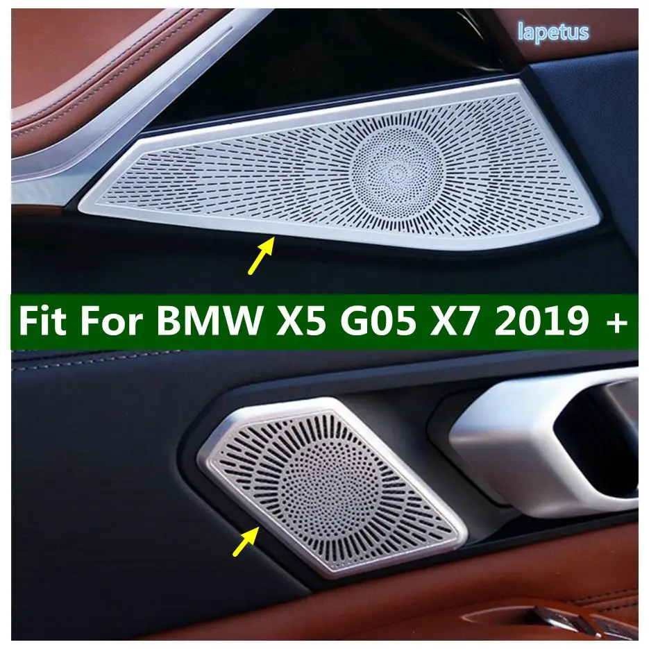 

Автомобильная чаша с дверной ручкой, стерео динамик, звуковой громкоговоритель, тройной гудок, крышка, отделка, подходит для BMW X5 G05 X7 2019-2022, аксессуары