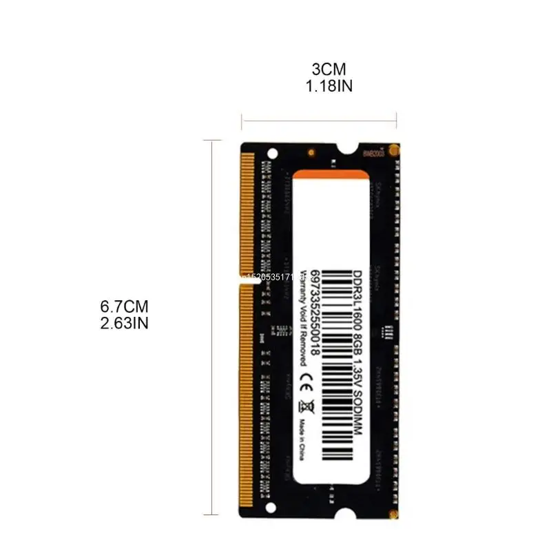 Высокостабильная 1 35 В оперативная память для ноутбука Память DDR3/DDR3L ОЗУ 4 ГБ/8 ГБ
