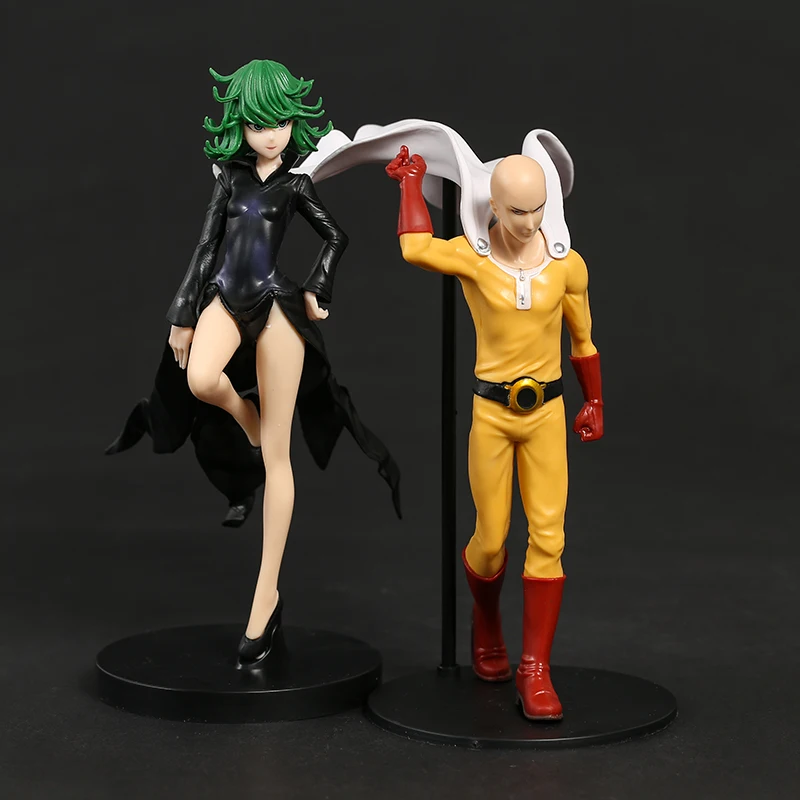 

Аниме Коллекционная Фигурка Сайтама и татсумаки One Punch Man, ПВХ кукла, Подарочные игрушки 2 шт./компл.