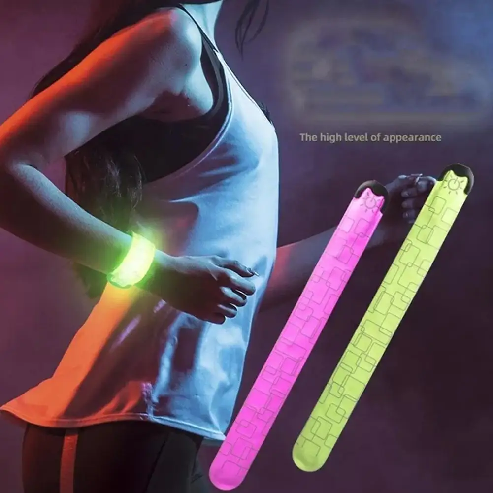 

Night Running Armband LED Light Outdoor Sports USB Safety Bike Arm Bicycle Wristband Cycling Belt Light Warning Rechargeabl W3K1