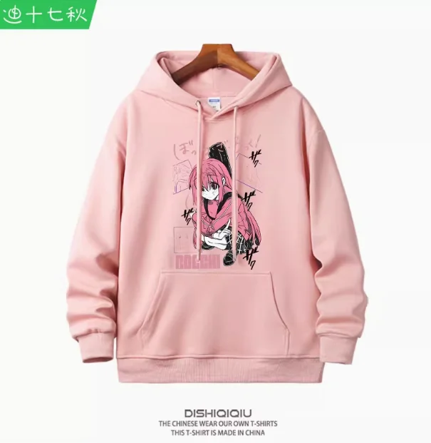 Аниме BOCCHI THE ROCK! Gotoh Hitori толстовка с капюшоном для косплея осень-зима мужское и