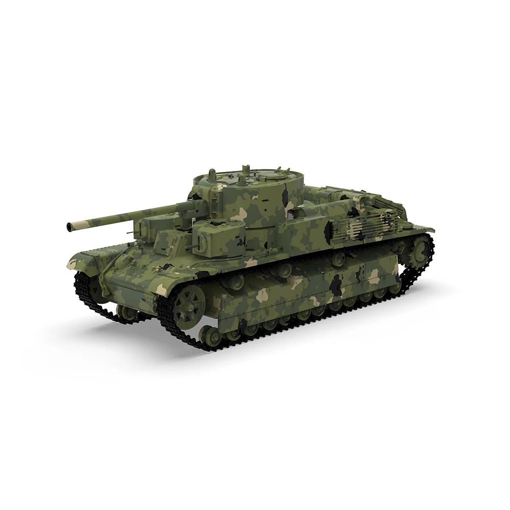 

Pre-sale! SSMODEL 48584 V1.7 1/48 3D Printed Resin Model Kit Soviet T-28B(F30) Medium Tank