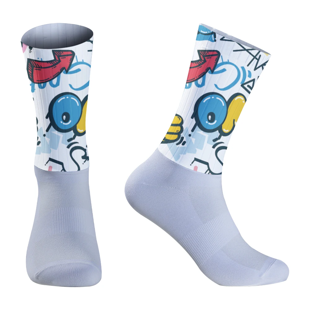 2024 новые Противоскользящие силиконовые дорожные велосипедные носки Pro Team Aero