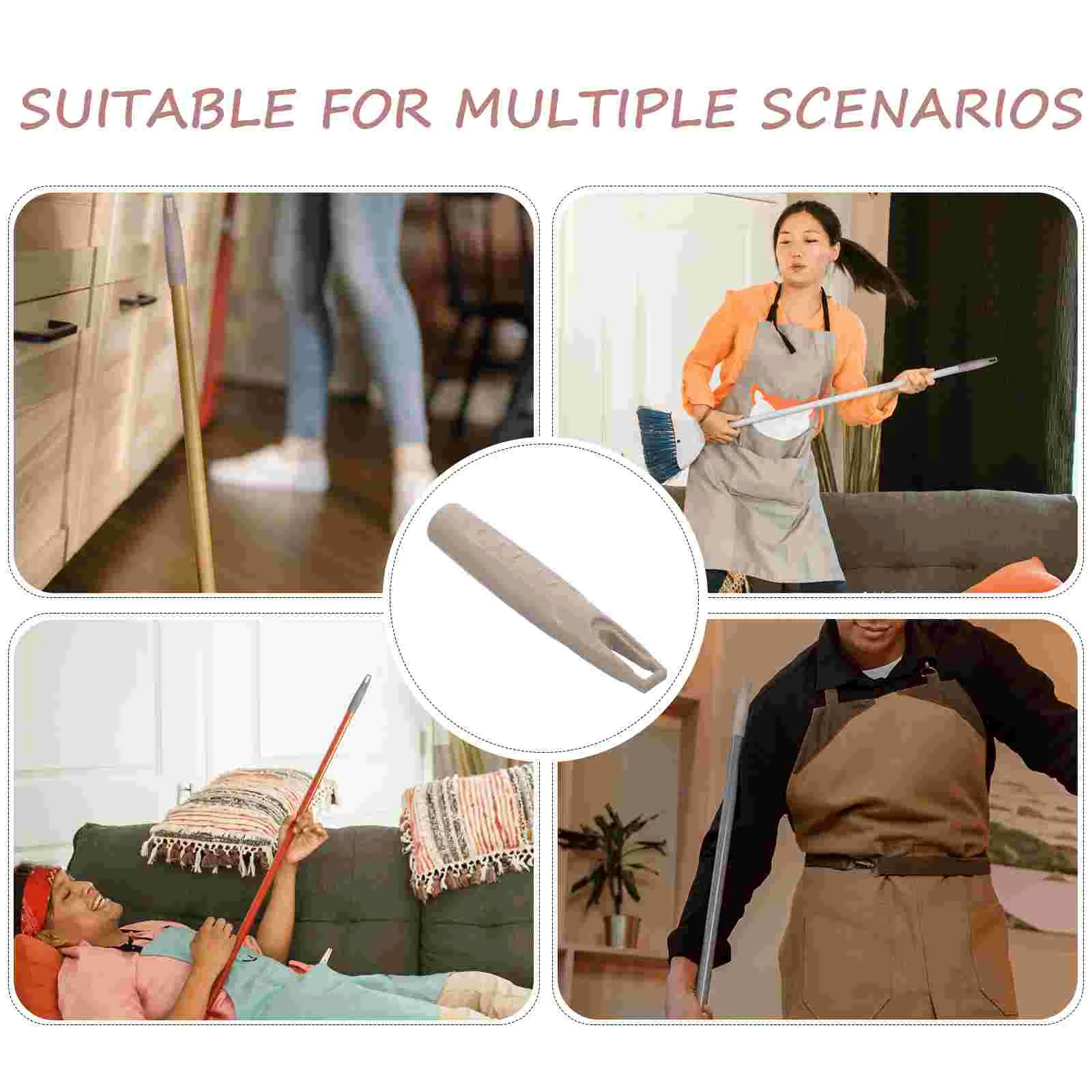 2 шт. аксессуары для метлы ручка швабры чистки пола совок рукав ручки головы