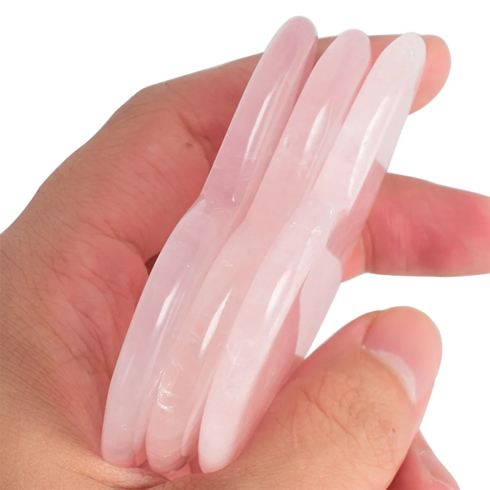 

Guasha Scraping Tooltoolsjade Board Facial Facechinese Scrapermuscle Body Platerose Eyes Real Crystal Stone Massaging