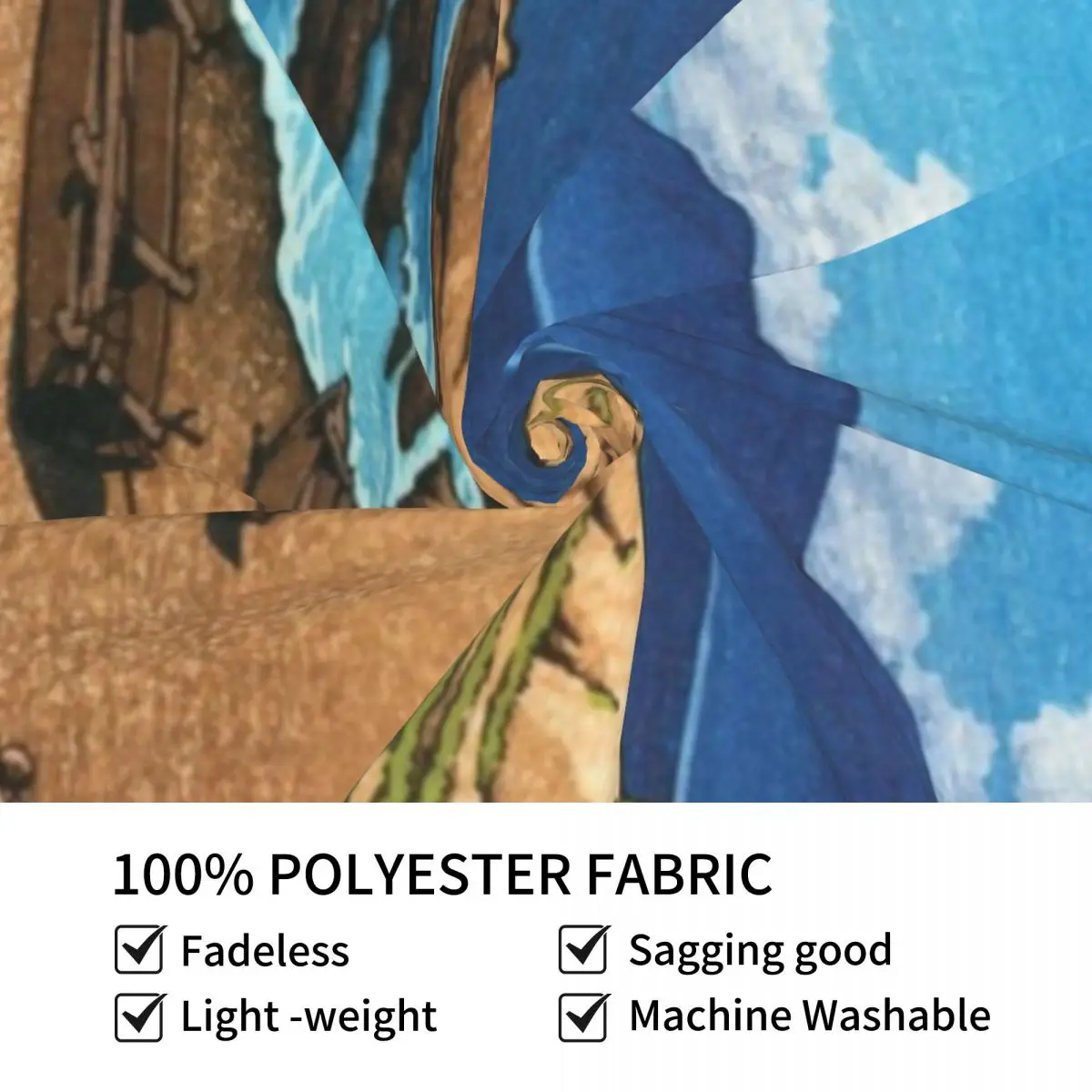 Гобелен Mera in Boshu от Kawase Hasui для организации и украшения спальни обои настенный