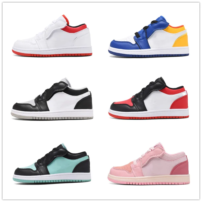 

Hot Sale Children's Sneakers Youth Shoes Luxury Designer Famous Brand fashion versatile casual shoes Velcro Basketball shoes