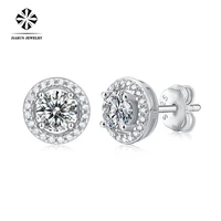 lady moissanite earrings 100s925 sterling silver diamond designer fashion luxury jewelry k gold proposal birthday gift earrings