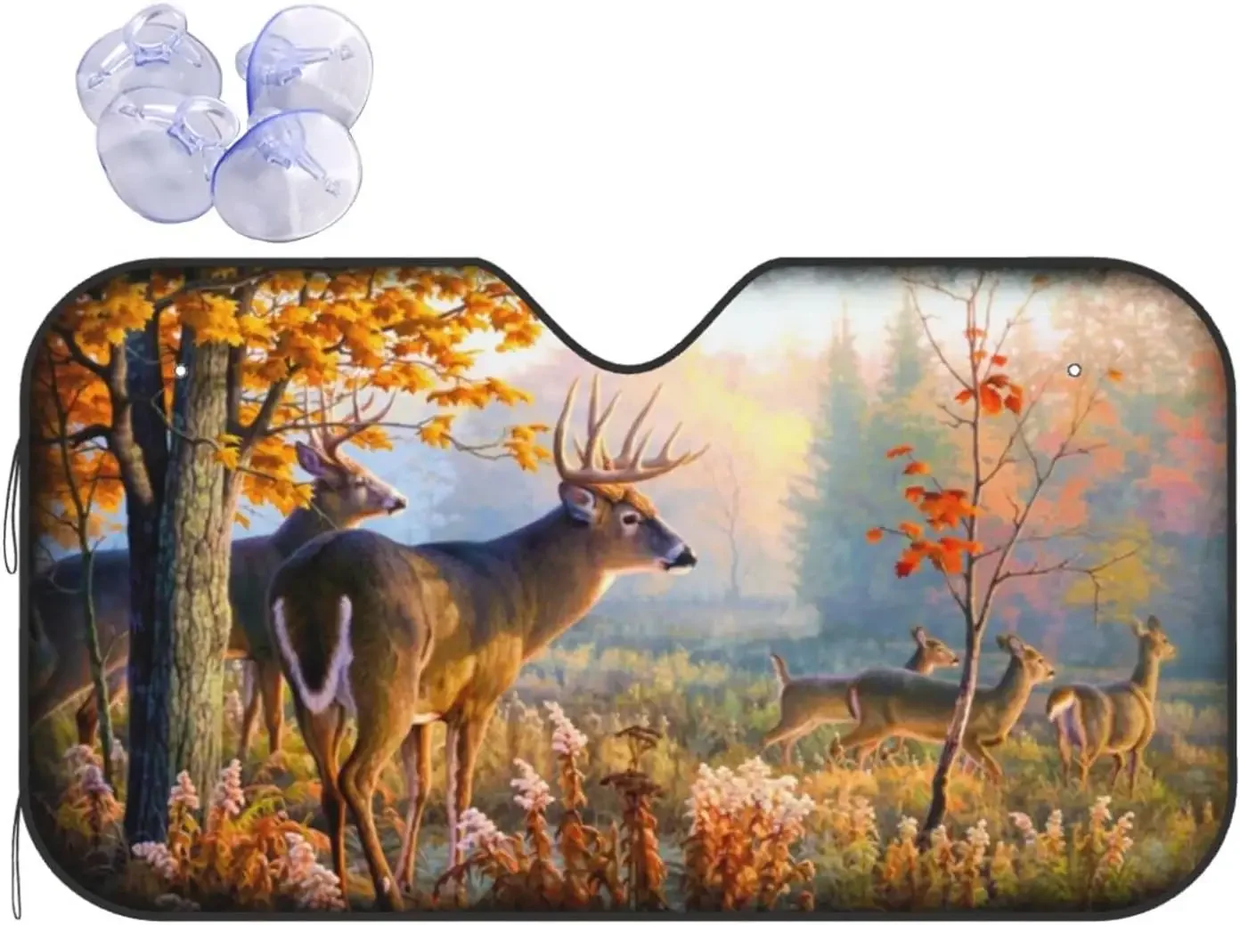 

Солнцезащитный козырек для лобового стекла автомобиля, 130x70 см