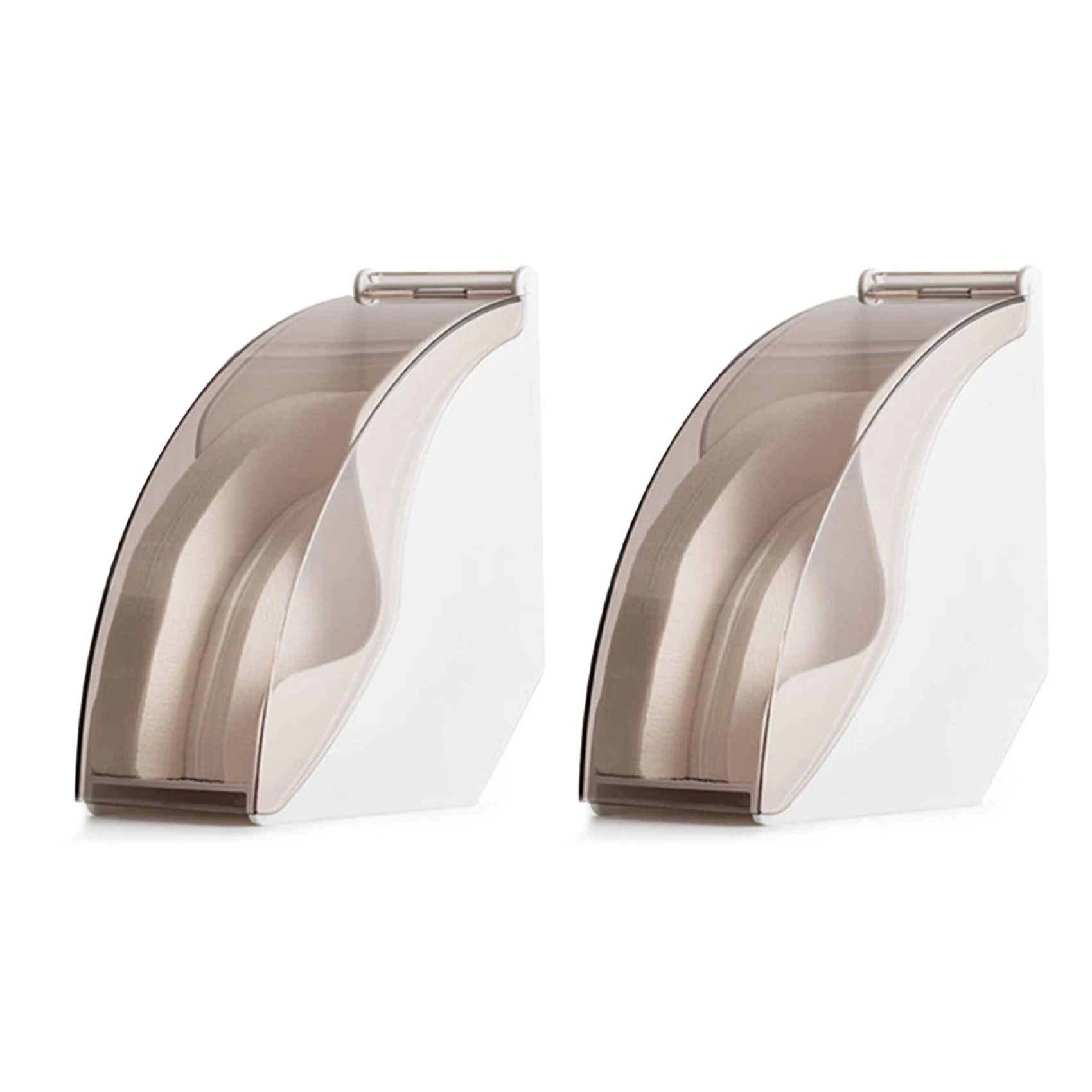 

2X Coffee Filter Holder Coffee Paper Storage Container Dispenser Rack Shelf for Aeropress Chemex V60