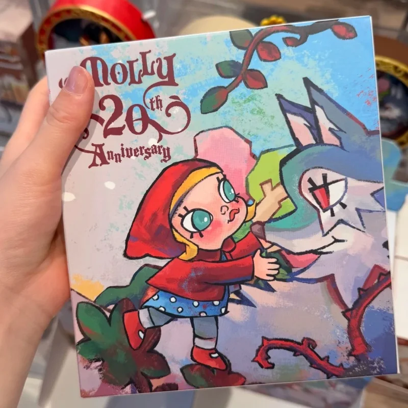 POP MART Molly 20-летие: Серия Time Rotation – Коллекционная фигурка-сюрприз (Blind Box) для декора рабочего стола, игрушка-машинка, подарочная коробка-сюрприз (art.: 3920db3c0a49d) - 3920db3c0a49d