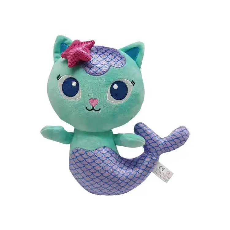 Лидер продаж кукольный домик Gabby 25 см плюшевая игрушка Mercat Мультяшные мягкие