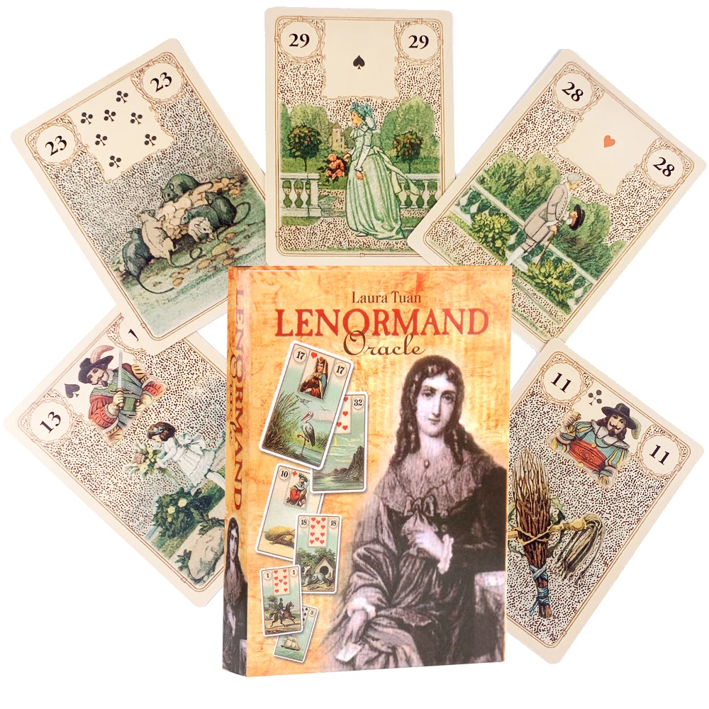 

Настольная настольная игра Laura Tuan Lenormand с руководством в формате PDF