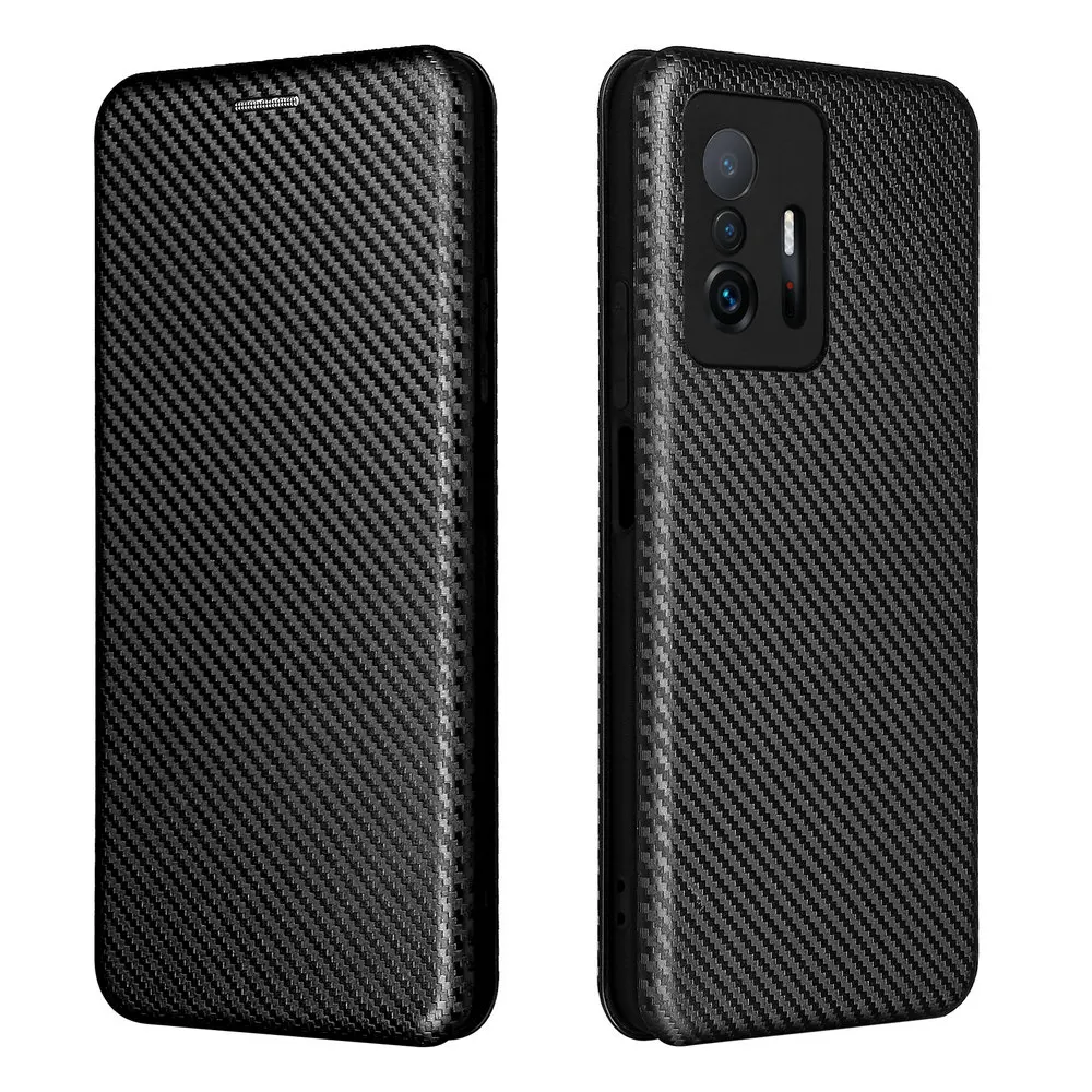 

Mi 13 11T Pro 12 Lite Carbon Fiber Leather Case For Xiaomi Mi 12S Pro 12X 12T Shockproof Flip Cover Mi 11 Ultra 13 Pro Lite Bags