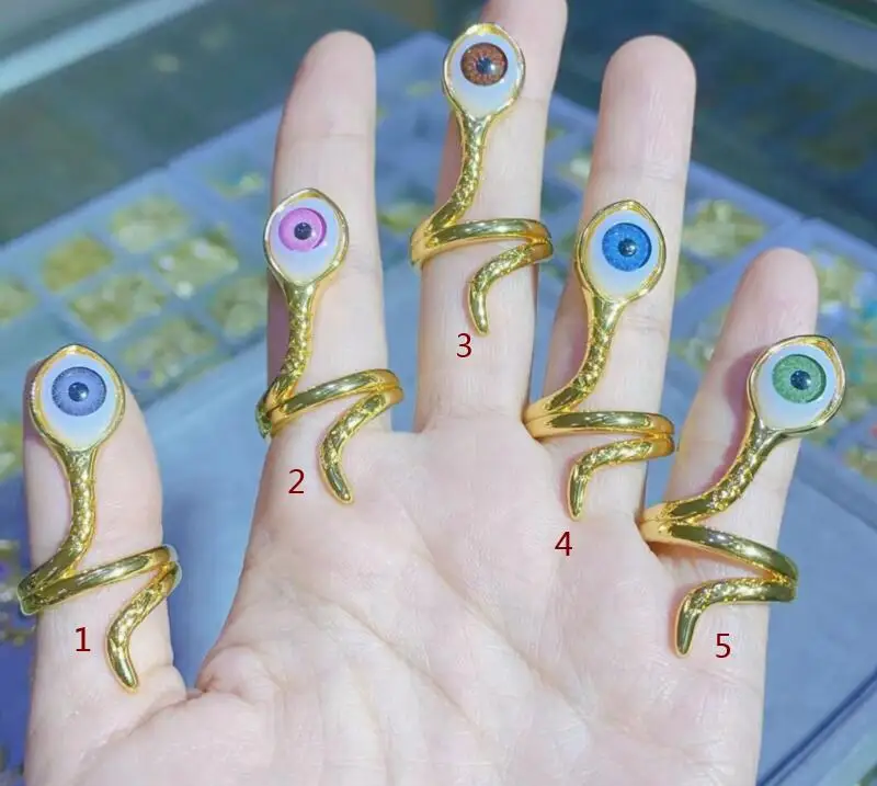 

1 шт., медная позолоченная подвеска «Змея»