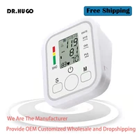 dropshipping arm blood pressure monitor digital sphygmomanometer medical pressure meter gauge device cuff pulse heart rate healt