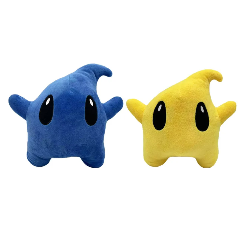 

2023 New Cute Anime Plush Toys Mario Luma Star Plsuh Doll Kids Short Plush Throw Pillow for Kids