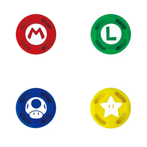 4 шт., мягкие силиконовые милые мультяшные ручки для большого пальца, колпачок для переключателя Oled Joy Con, контроллер NS Lite, защита для джойстика