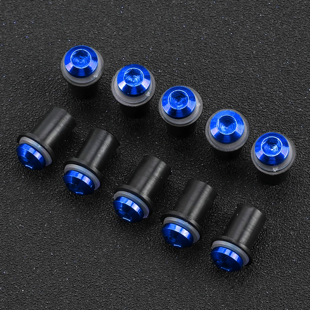 Для bmw K1600GT K1600GTL K1600B K1600 B/GTL/GT 2011-2023 2024 10 шт. мотоциклетные 5 мм болты для лобового