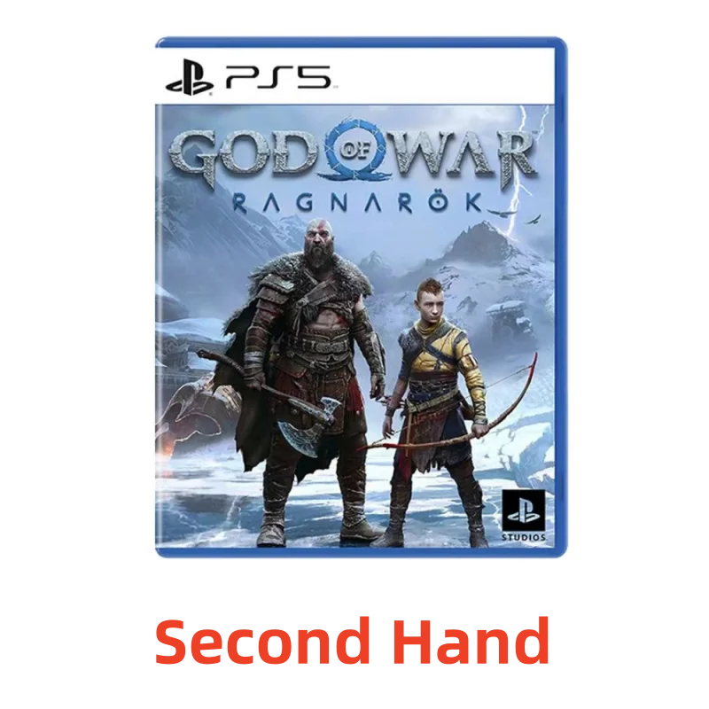 Игровой CD-диск Sony Playstation 4 PS4 б/у Бог войны: Ragnarok 100% Официальный игровой карточный