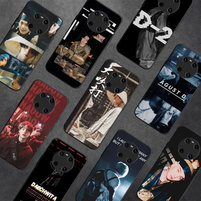 

K-KPOP-P A-Agust D Phone Case for Huawei Y 6 9 7 5 8s prime 2019 2018 enjoy 7 plus
