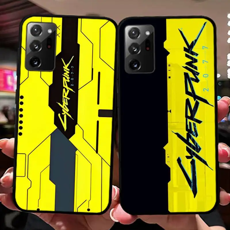 

Hot Game C-Cyberpunkes Phone Case for Samsung Note 5 7 8 9 10 20 pro plus lite ultra A21 12 72