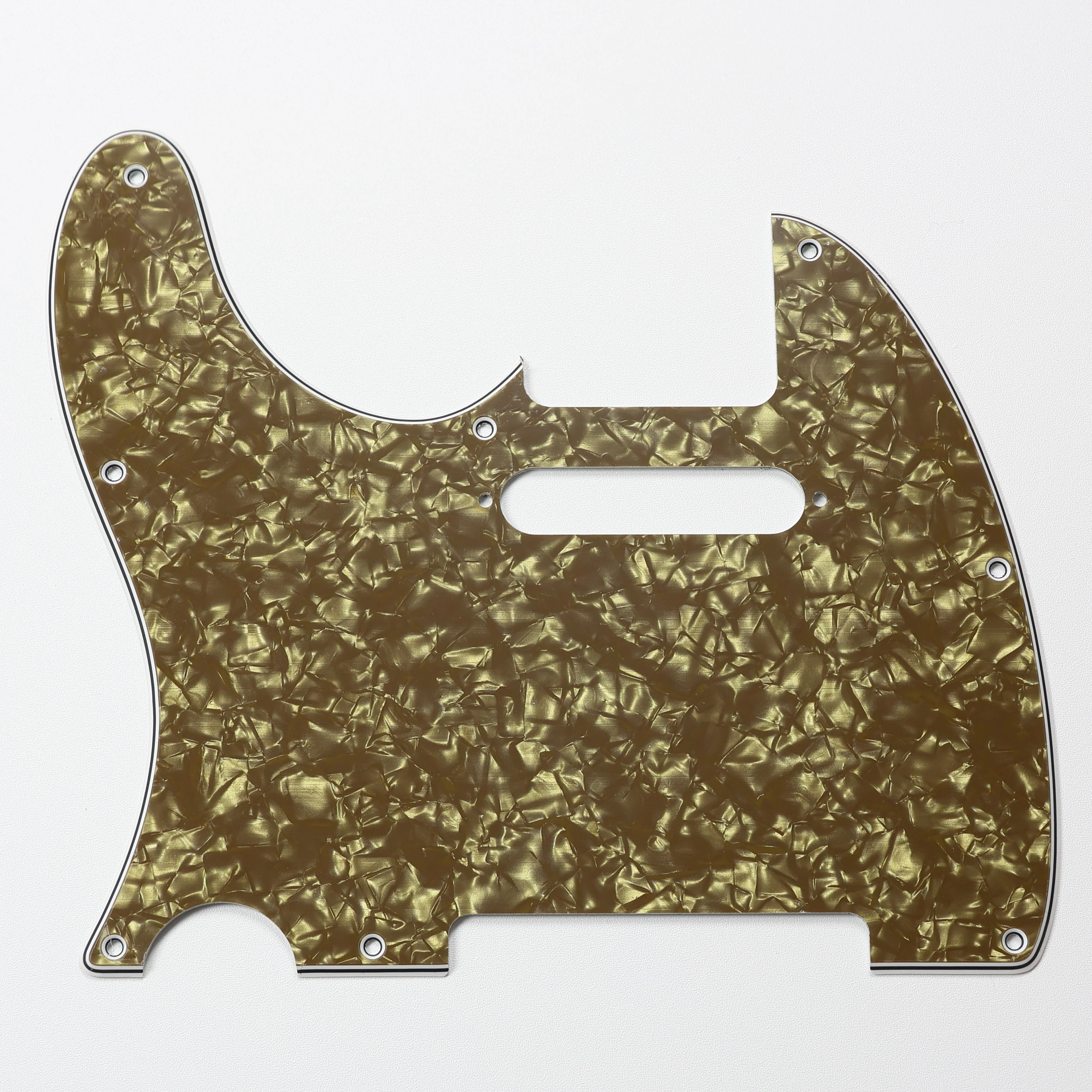 Фото Feiman Custom Parts - Для леворуких гитаристов (США) FD 8 отверстий для винтов, стандартная пикгард-защитная пластина для гитары Tele 2000, многоцветный выбор 2 №4