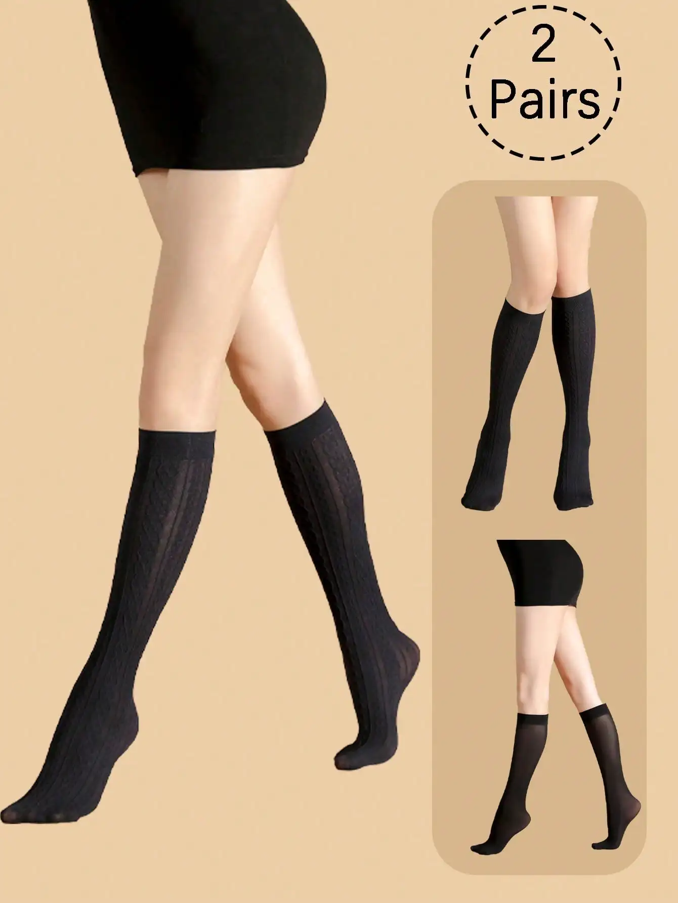 Ультратонкие Прозрачные Нейлоновые Чулки Для Девочек Дышащие Полосатые Носки До