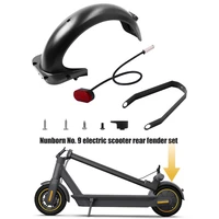 e scooter rear fender mudguard taillight bracket kit for ninebot max g30 electric scooter brake light support mount set parts