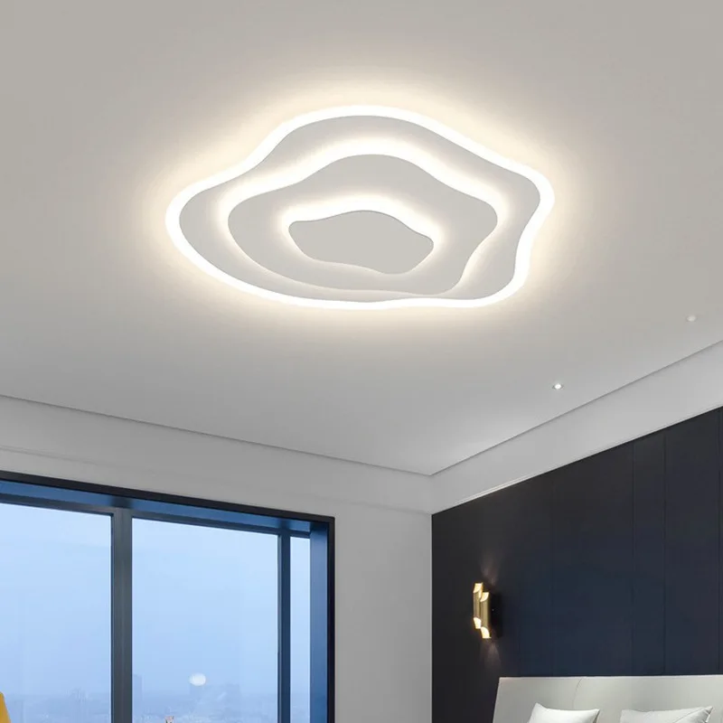 

Full Spectrum Living Room Ceiling Lamp Modern Nordic Simple Light Luxury Creative Minimalist Cloud Art Bedroom Dining Room Lamps