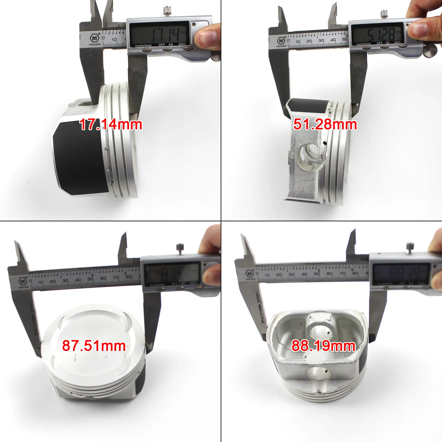 Набор поршней и колец двигателя G4KC для 23410-25211 Hyundai Kia 2004 л 4 шт. запчасти