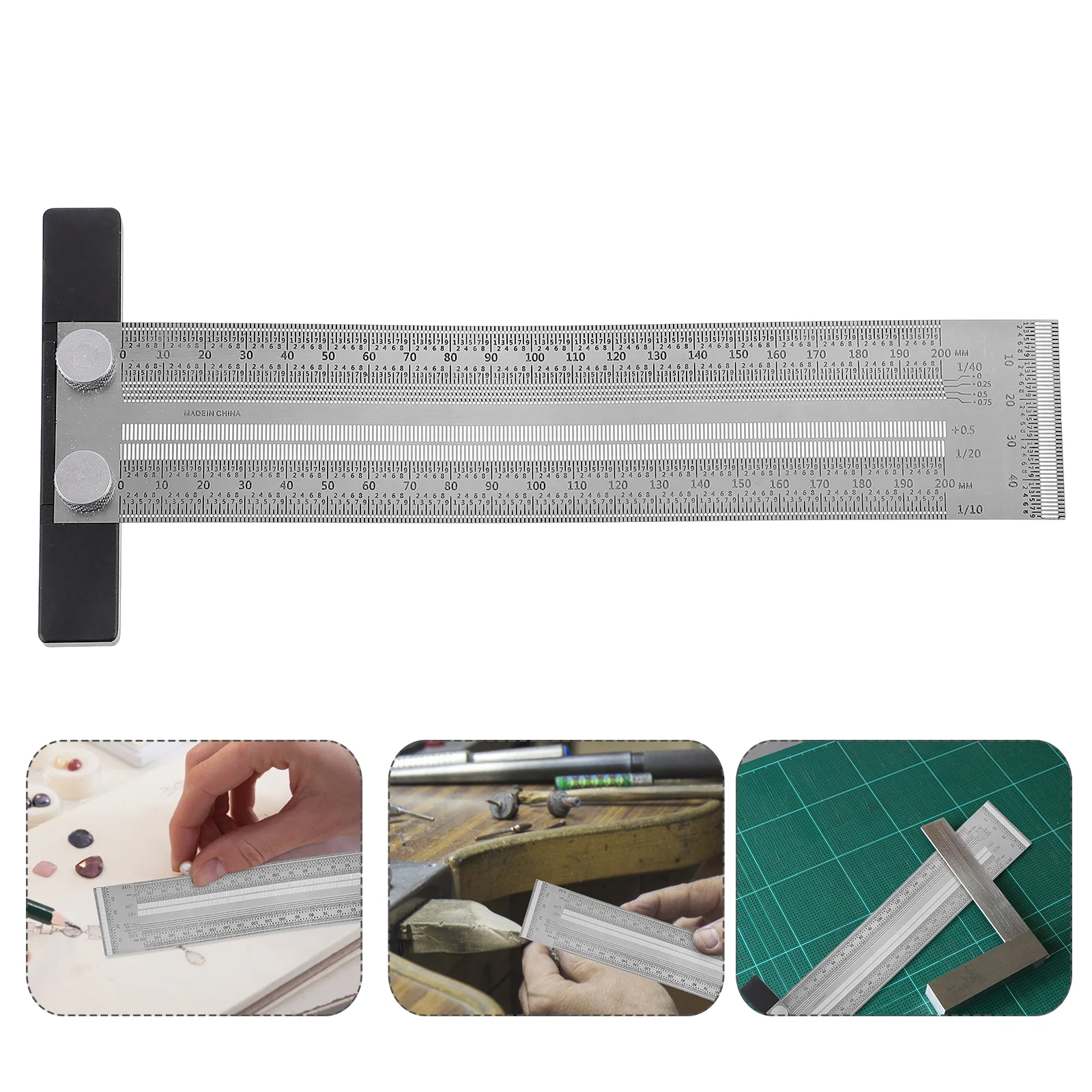 

1 шт., плотничная линейка для дерева