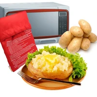 reusable convenience microwave oven potato bag high temperature speed roast bag oven thick food storage bag kitchen accessories