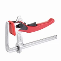 mft clamp heavy duty steel ratcheting f clamp bar quick release for mft guide rail system woodworking 300kg clamping pressure