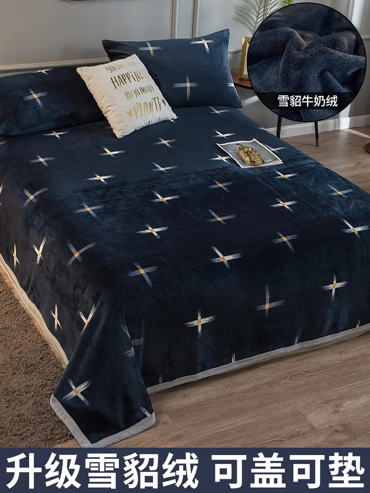 

Толстые фланелевые мягкие уютные зимние теплые одеяла для кровати, современные фланелевые одеяла, накидки на кровать BC50MT