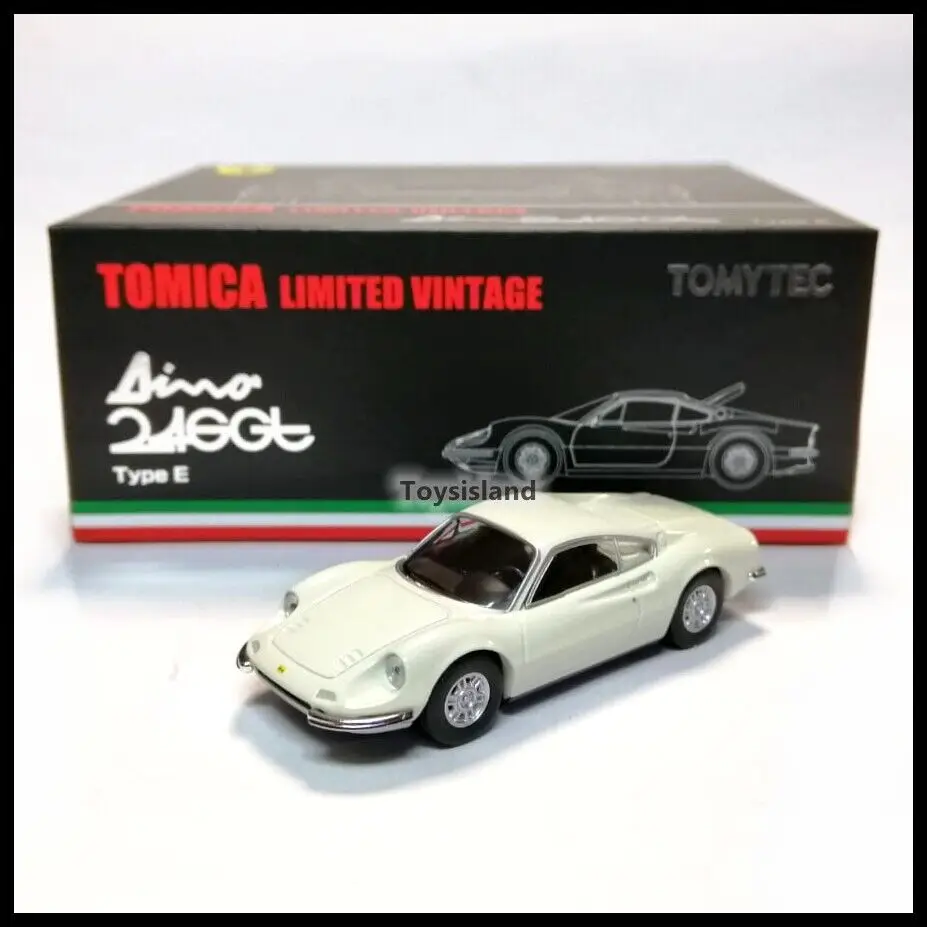 

Tomica Limited Vintage NEO TLV Dino 246 GT Type E 1/64 TOMYTEC DieCast Model Car Collection Limited Edition Hobby Toys