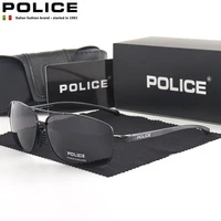 police aviation sunglasses retro men polarized sunglasses luxury brand design eyewear male driving uv400 anti glare glasses 6247