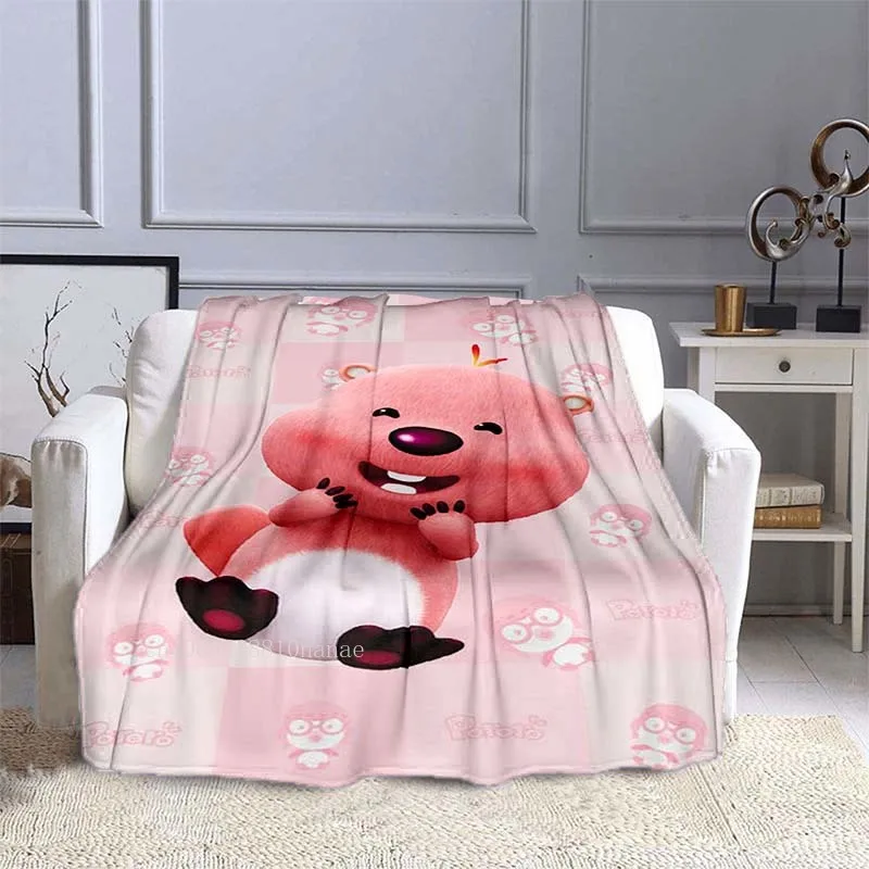

New Anime Kawaii Loopys Blanket Cartoon Children Gift Flannel Blanket Air Conditioner Bed Car Sofa Soft Comfortable Bedspread