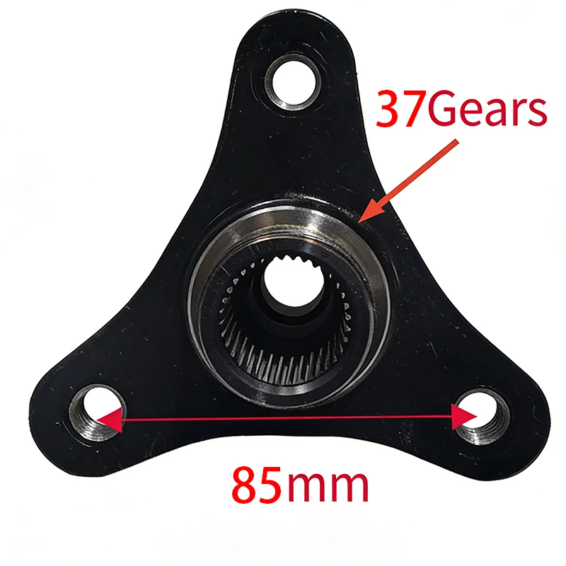 

F02 F10 F18 Фланец дифференциала заднего моста 34 шестерни 37 зубьев 81 мм 85 мм 1 шт. для BMW 520 525 530 730 750 760 2008-2017 автомобиля