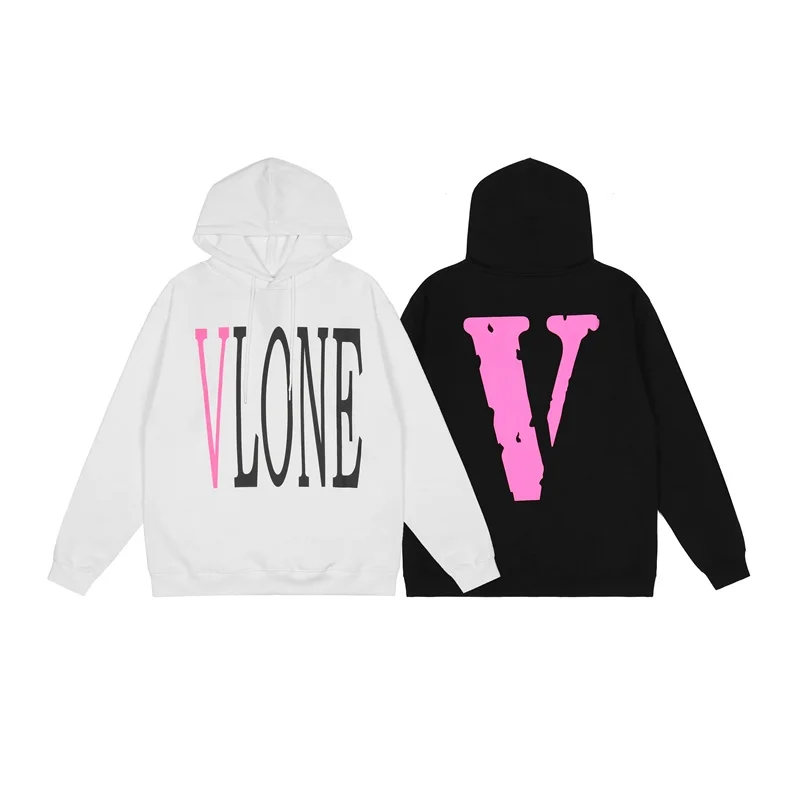 

Autumn and Winter Fashion Brand Vlone High Street Hip Hop Sweater Loose Star Same Style Big V Men and Women All-Matching Trend