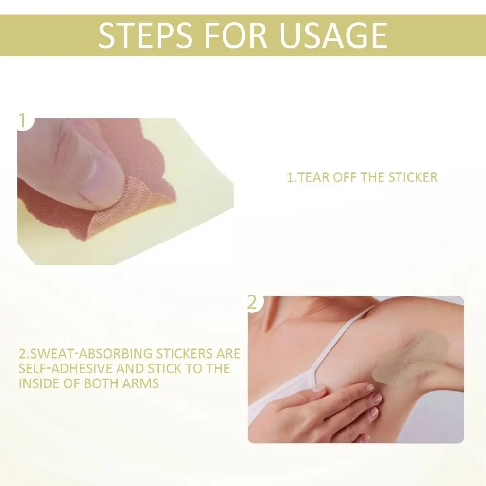 Уход за подмышками одноразовые водонепроницаемые накладки для подмышек от пота