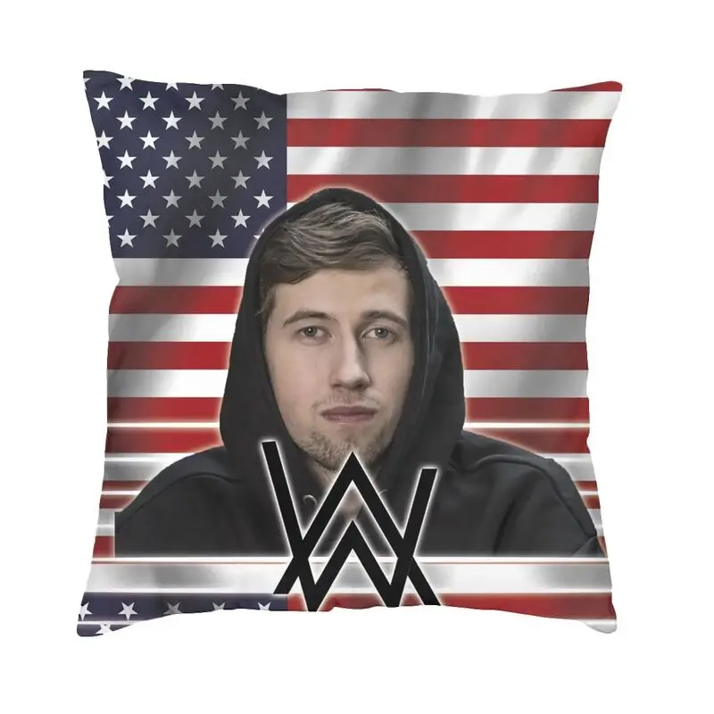 Диванная наволочка Alan Walker в скандинавском стиле украшение для гостиной диджея