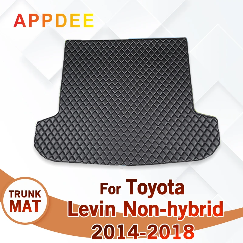 

Коврик для багажника автомобиля для Toyota Levin, не гибридный, 2014, 2015, 2016, 2017, 2018, аксессуары для автомобиля на заказ, украшение интерьера автомобиля
