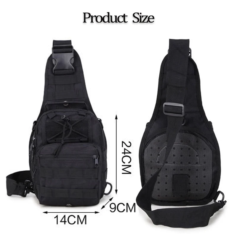 Chest Bag Man Backpack Tactical Backpack Waterproof Nature Hike Walking Outdoor Traveling Shoulder Bag Camping Equipment Leisure