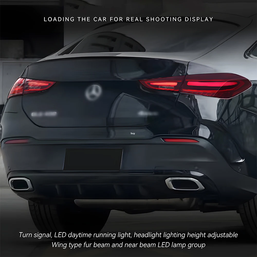 Фото Светодиодные задние фонари для Benz GLE Coupe 2020-2025, обновленный стиль Plug and Play, автомобильные инструменты, аксессуары, авто №1