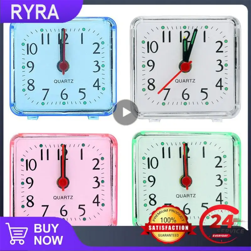 Travel Quartz Beep Clock Fashion Bedroom Bedside Alarm Clock Multi-function Kitchen Gadgets
