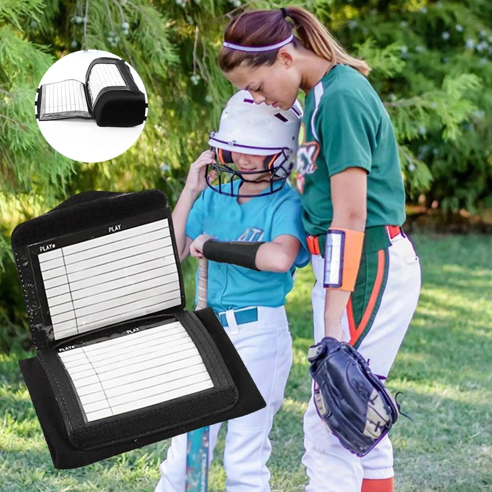 

Football Wristband Wrist Wristbands Basketball Quarterback Coaching Board Whiteboard Soccer Armband K8z3