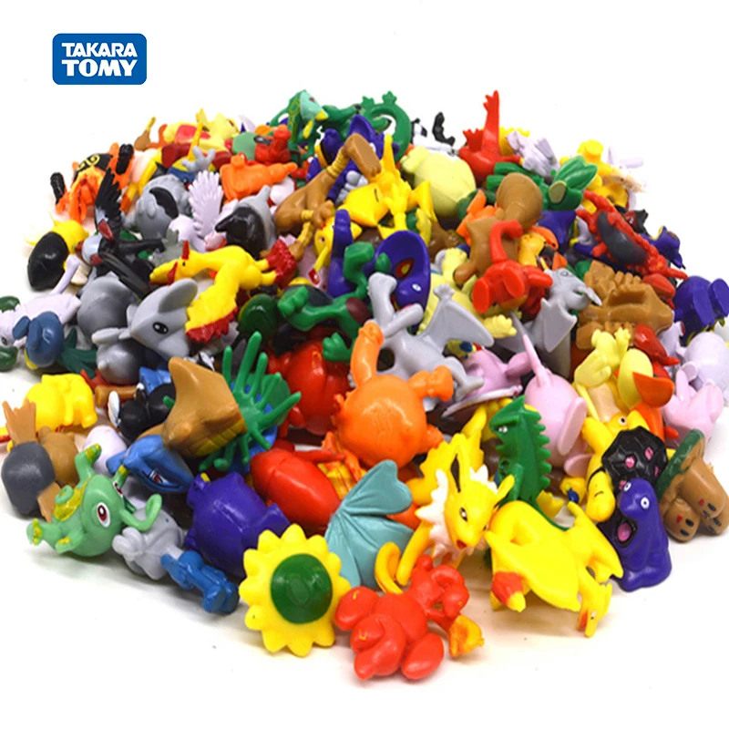 Фигурки Покемон 24-144 шт. экшн-фигурки 2-3 см мини-эльф модель игрушка Пикачу