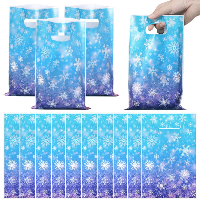 

Рождественские пакеты ZQNYCY со снежинками