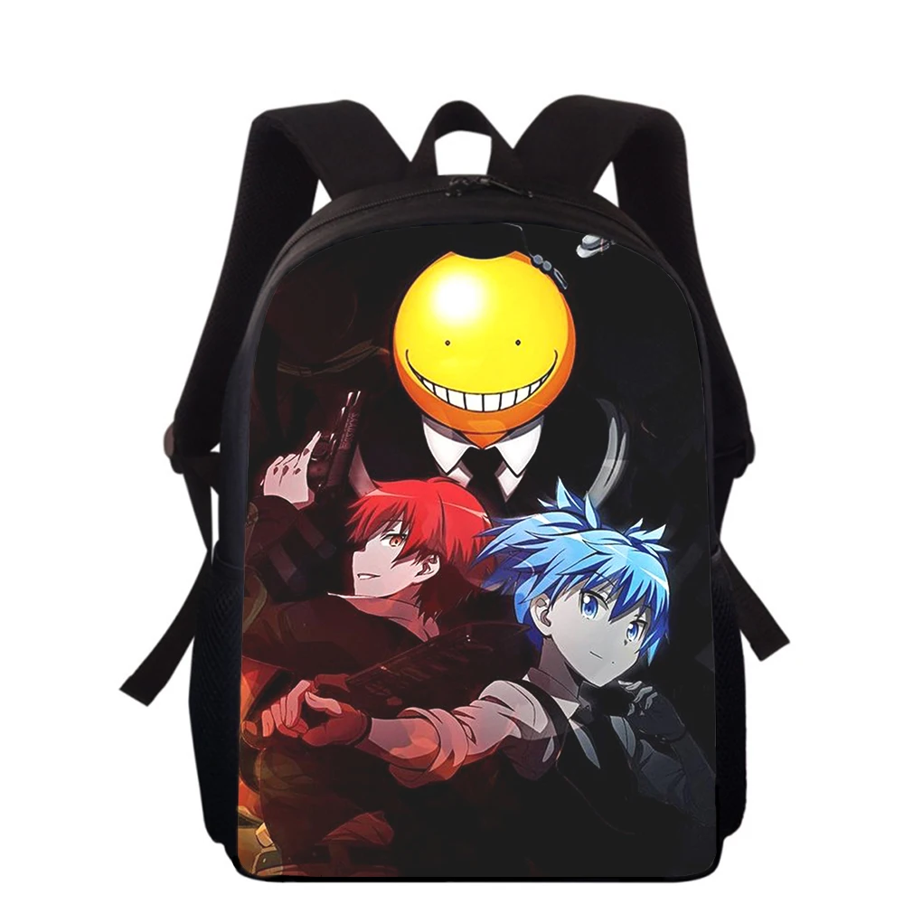 Assassination Classroom 15” 3D Print Kids Backpack Primary School Bags for Boys Girls Back Pack Students School Book Bags